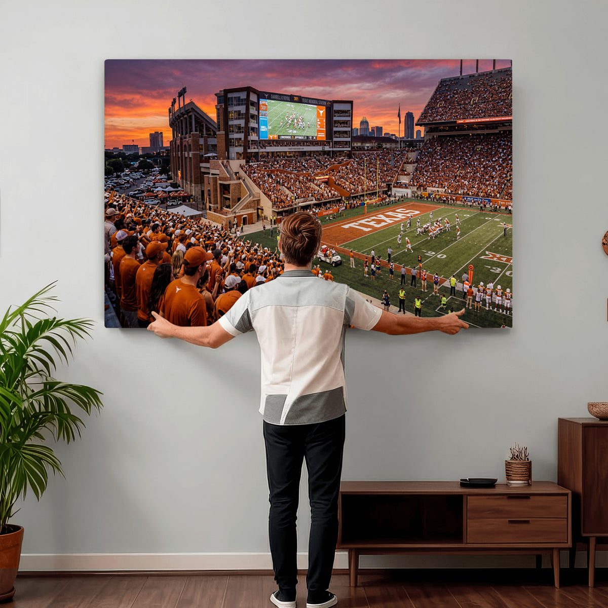 23743181-MGV-CV-36X24 - Stadium Wall Art Canvas Print