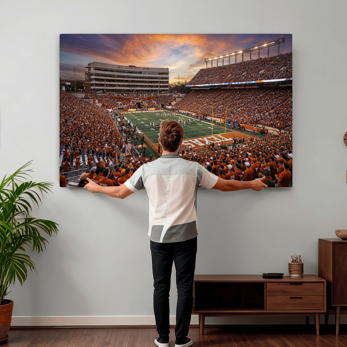 23560699-MGV-CV-36X24 - Stadium Wall Art Canvas Print