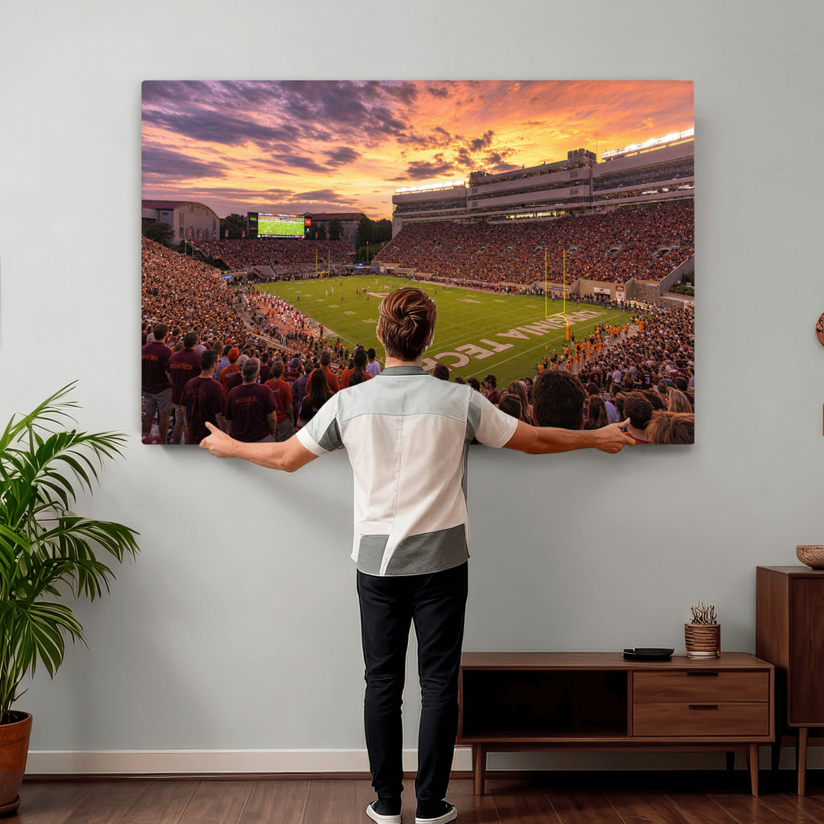 20221405-MGV-CV-36X24 - Stadium Wall Art Canvas Print