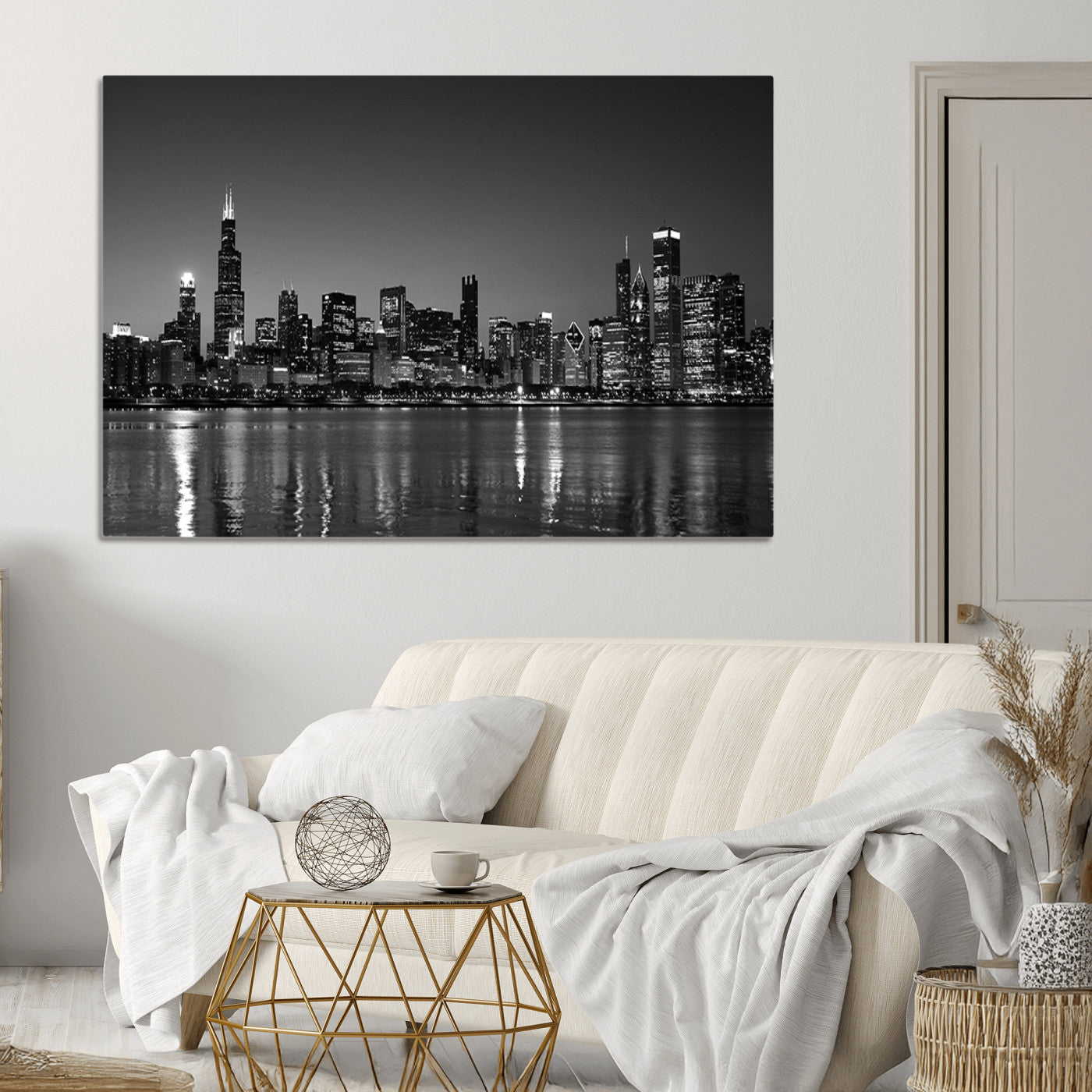 67435-MGV-CV-36X24-Chicago Wall Art Canvas Print