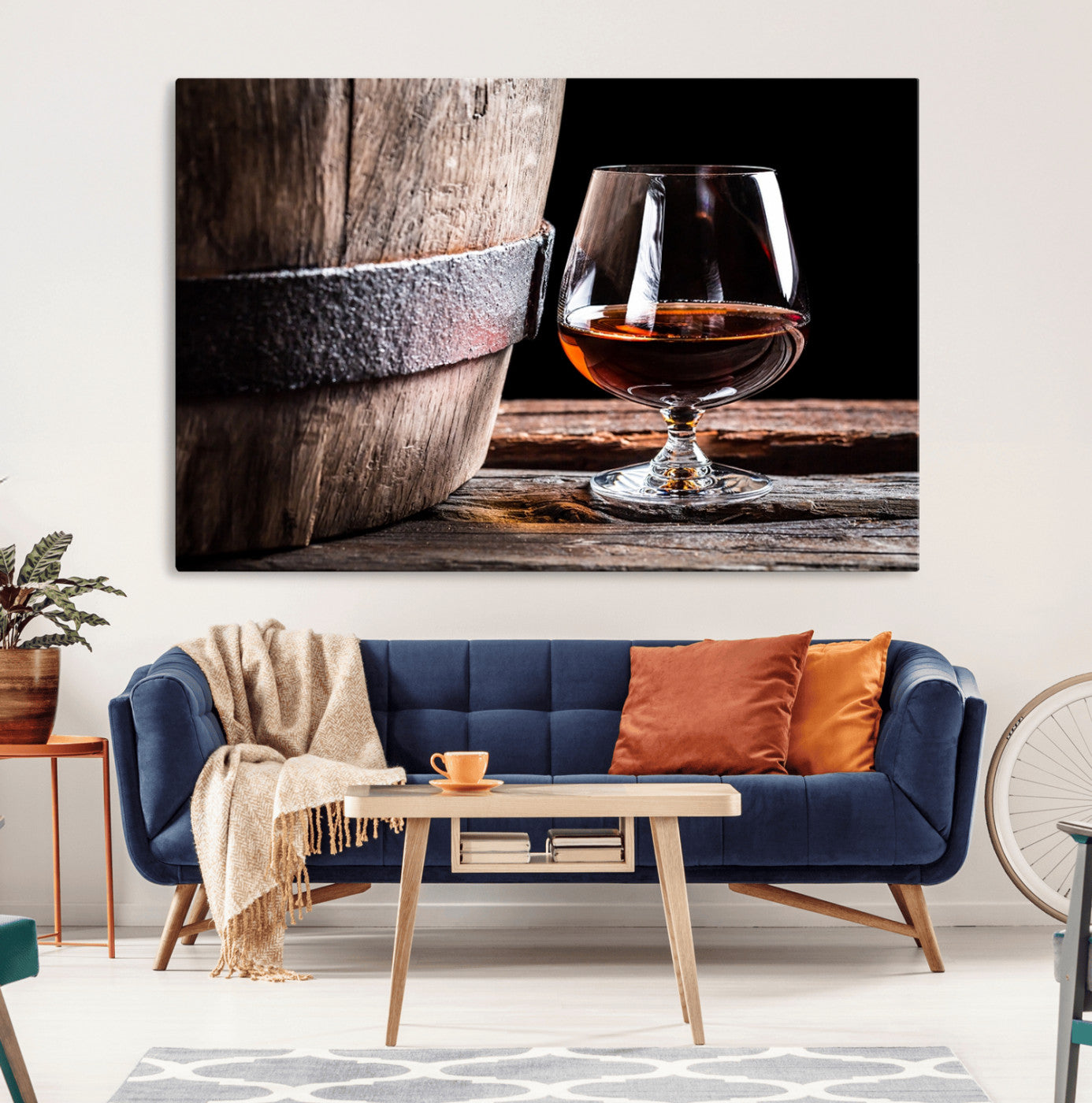 MGV-CV-36X24 - Scots Whiskey Wall Art Canvas Print