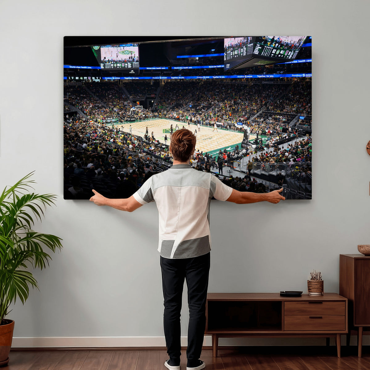 19115-MGV-CV-36X24 - Climate Pledge Arena, Washington Seattle Kraken Hockey