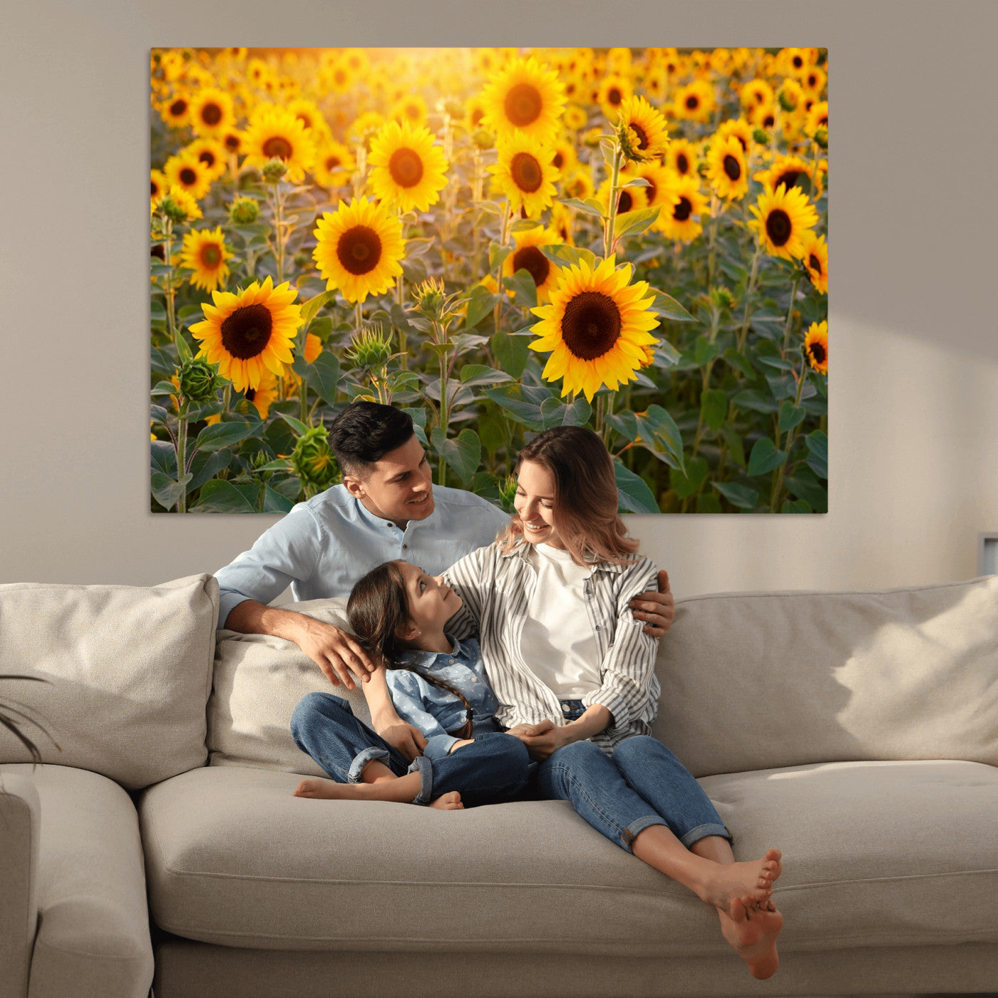 53685-MGV-CV-36X24-Sunflower Sunshine Wall Art Canvas Print