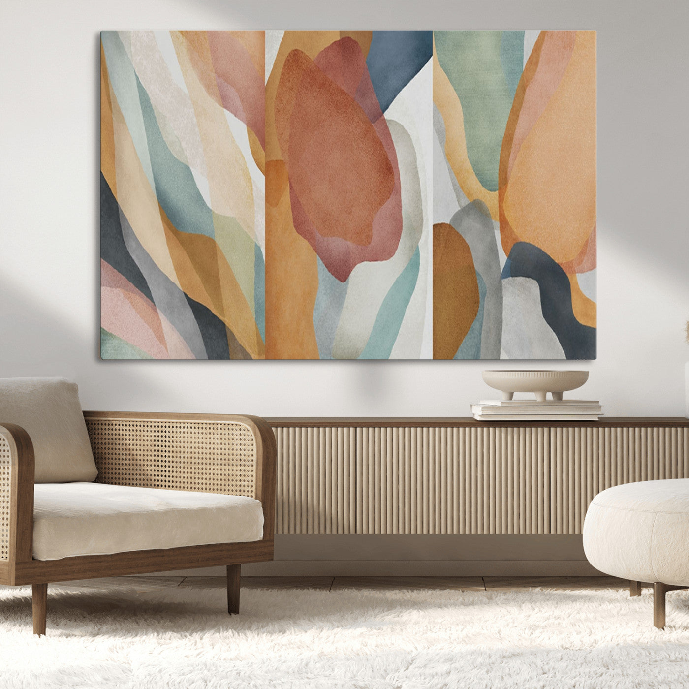 MGV-CV-36X24 - Boho Wall Art Canvas Print Set