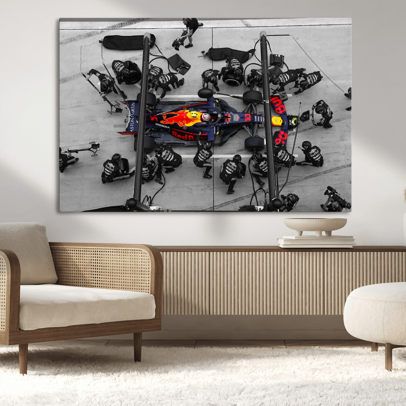 MGV-CV-36X24 - RedBull Formula 1 Canvas Wall Art Print