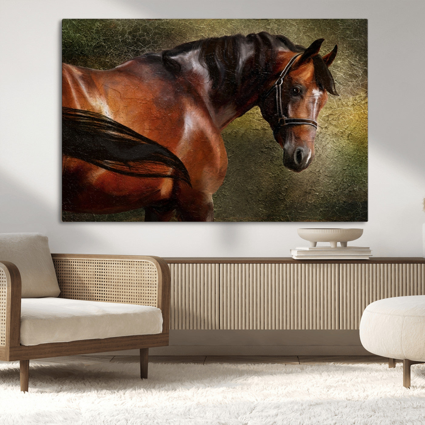 MGV-CV-36X24 - Wild Horses Wall Art Canvas Print