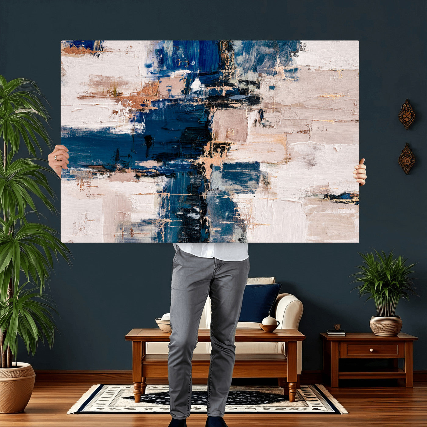 67375610-MGV-CV-36X24 - Abstract Wall Art Canvas Print
