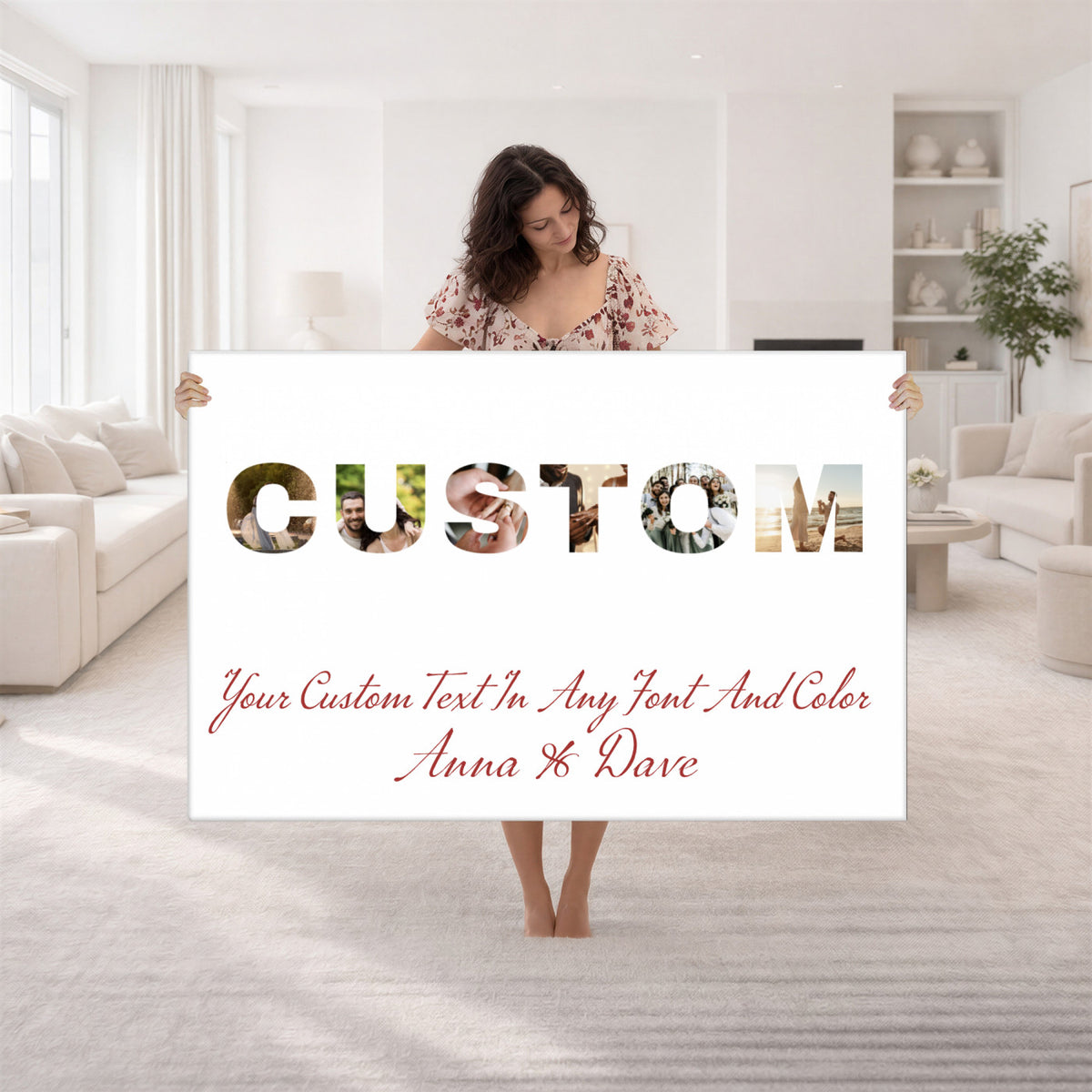 80645701-MGV-CV-36X24 - Custom Canvas Print - Personalized Wall Art for Home Decor Wall Art Print, Create Your Own Photo