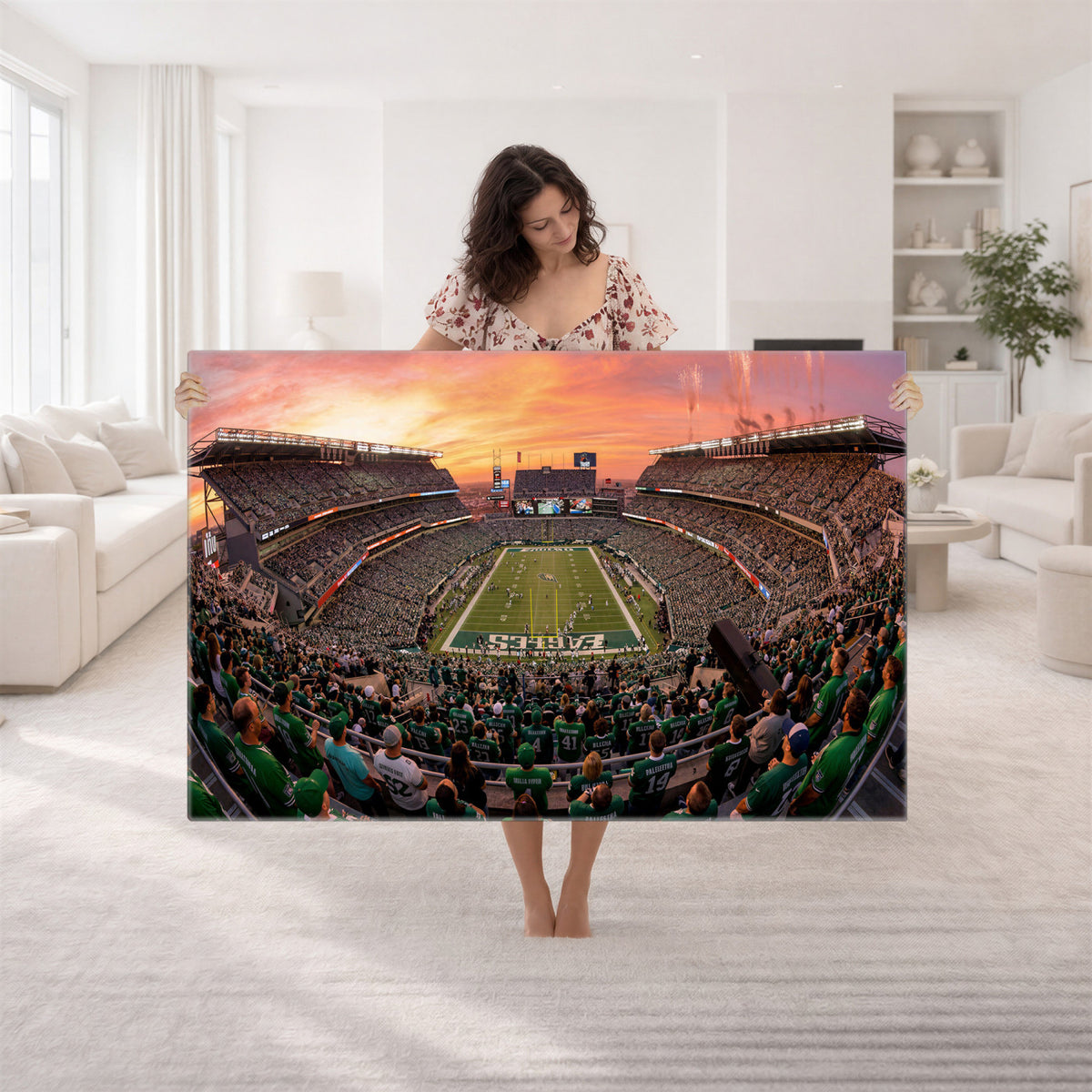 24458374-MGV-CV-36X24 - Stadium Wall Art Canvas Print