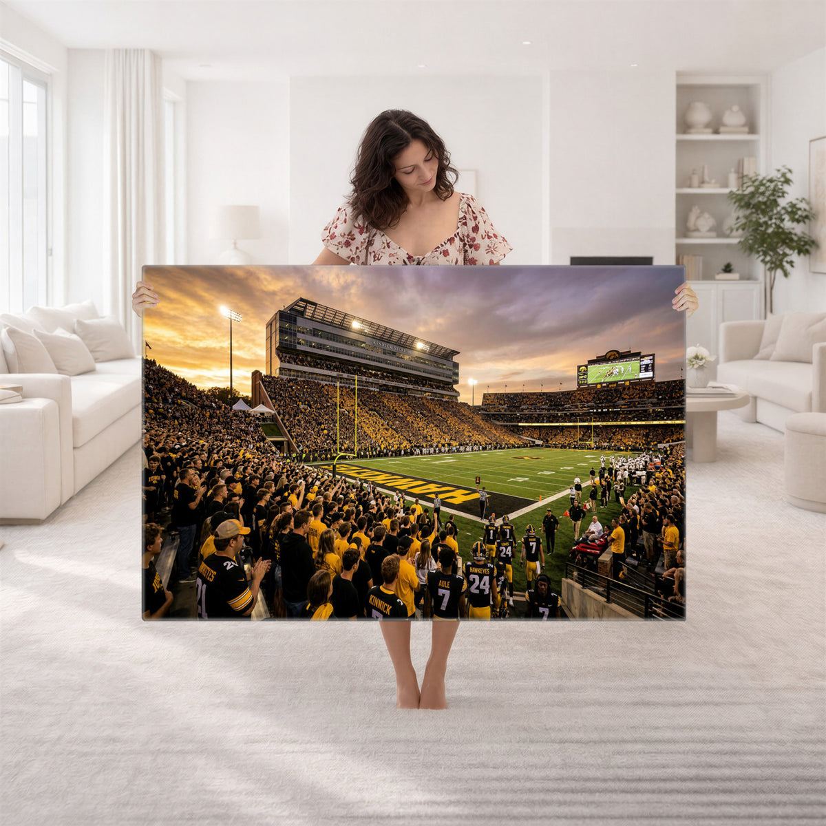 60847729-MGV-CV-36X24 - Stadium Wall Art Canvas Print