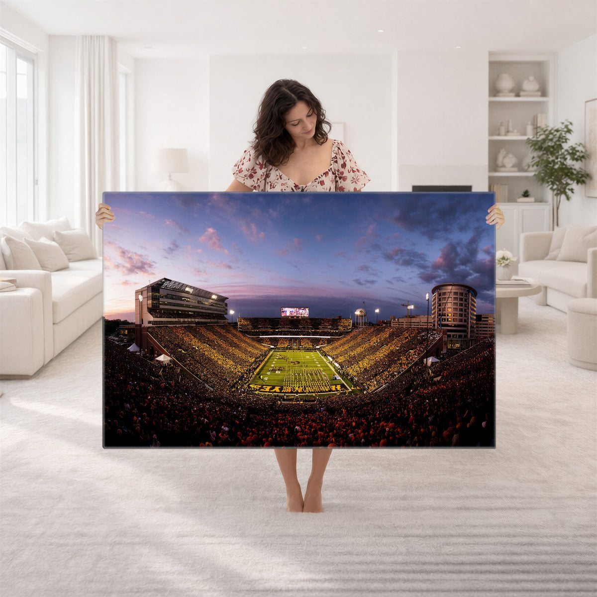 49683861-MGV-CV-36X24 - Stadium Wall Art Canvas Print