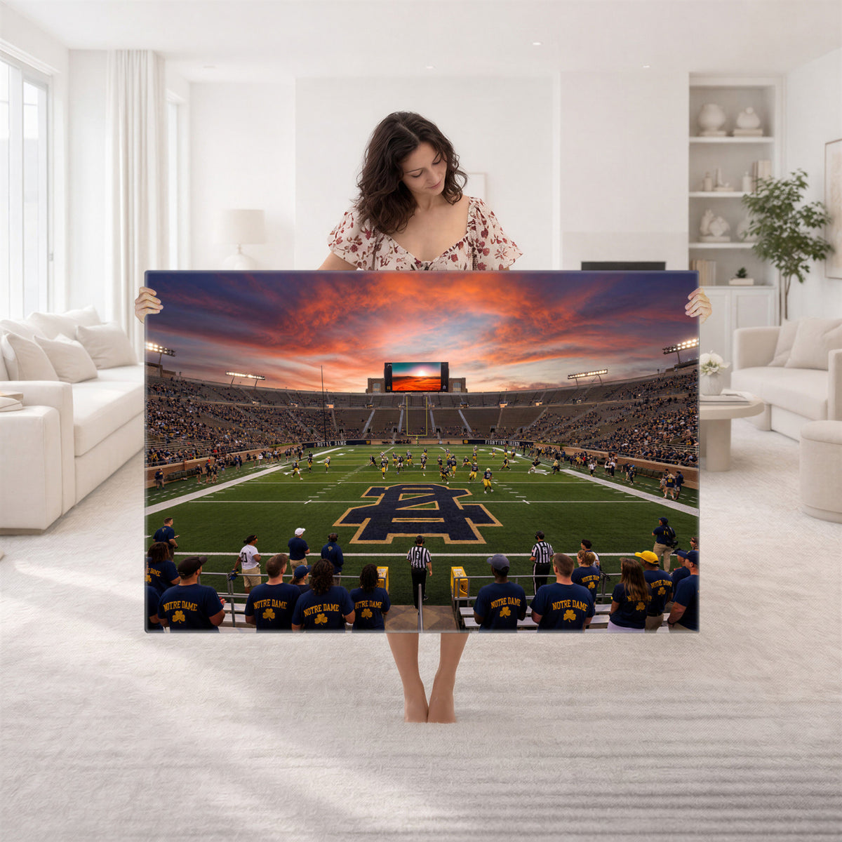 75411323-MGV-CV-36X24 - Stadium Wall Art Canvas Print