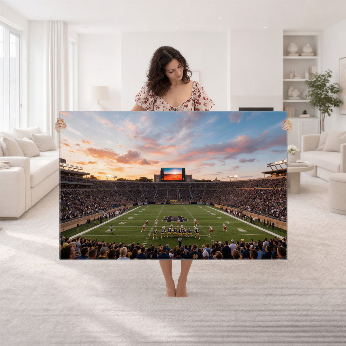 54464530-MGV-CV-36X24 - Stadium Wall Art Canvas Print
