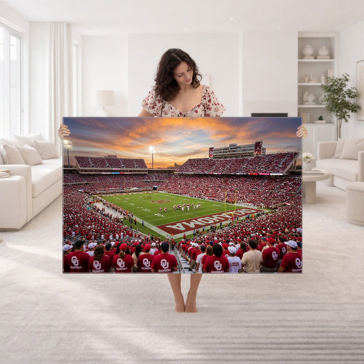 92718741-MGV-CV-36X24 - Stadium Wall Art Canvas Print