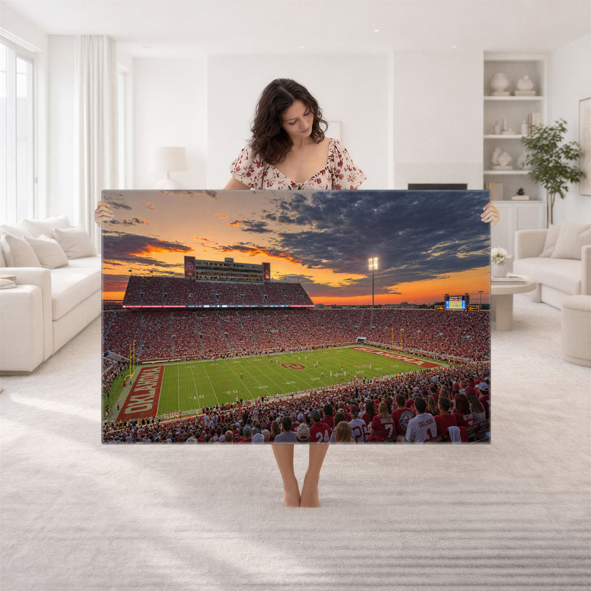 75444407-MGV-CV-36X24 - Stadium Wall Art Canvas Print