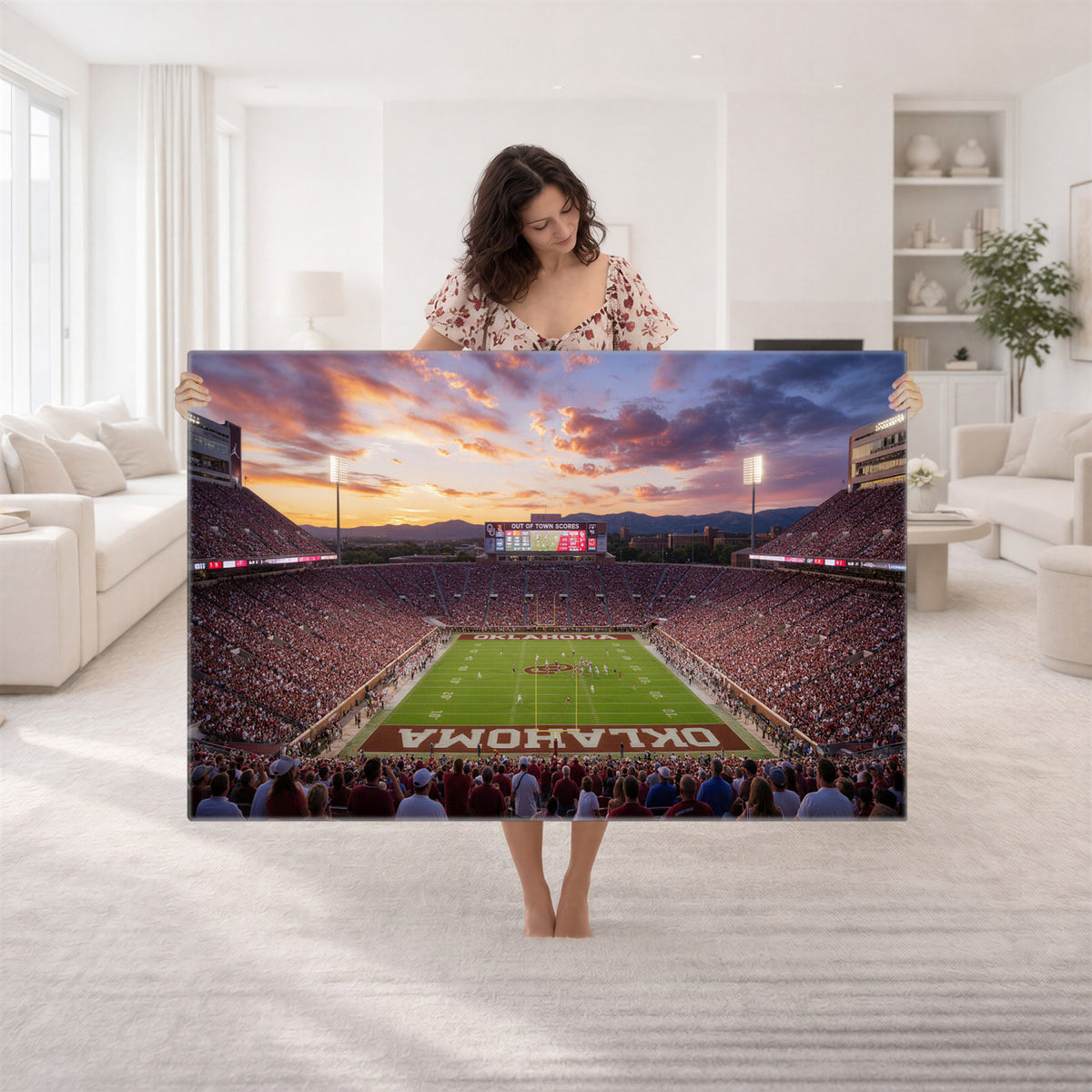 18509931-MGV-CV-36X24 - Stadium Wall Art Canvas Print