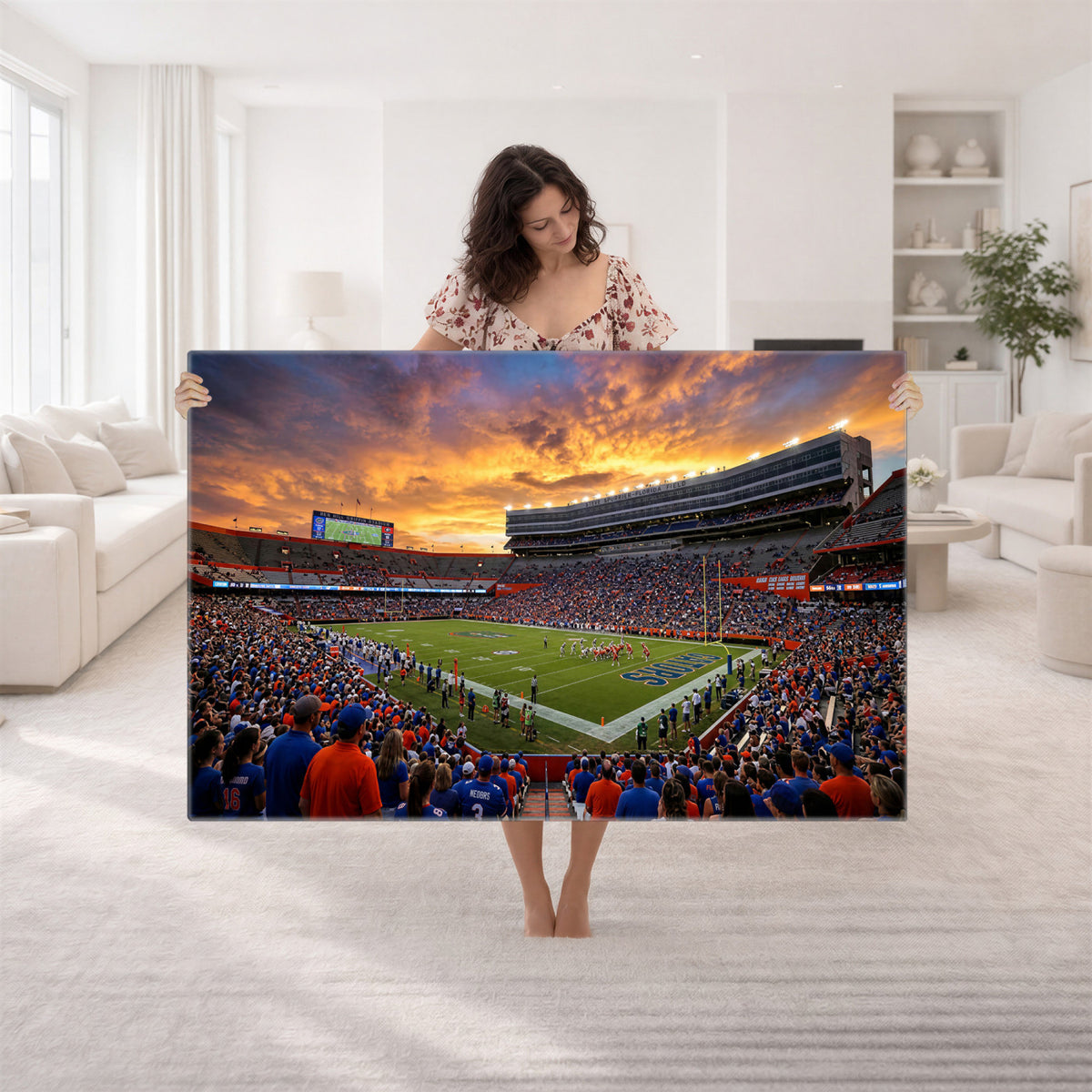 23829865-MGV-CV-36X24 - Stadium Wall Art Canvas Print
