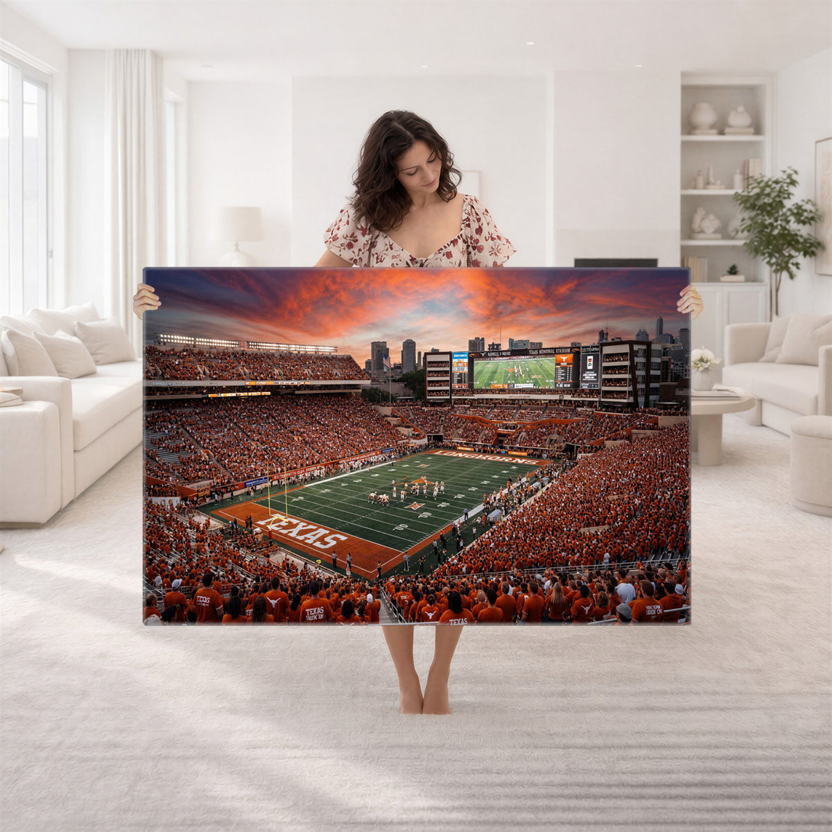 68564193-MGV-CV-36X24 - Stadium Wall Art Canvas Print