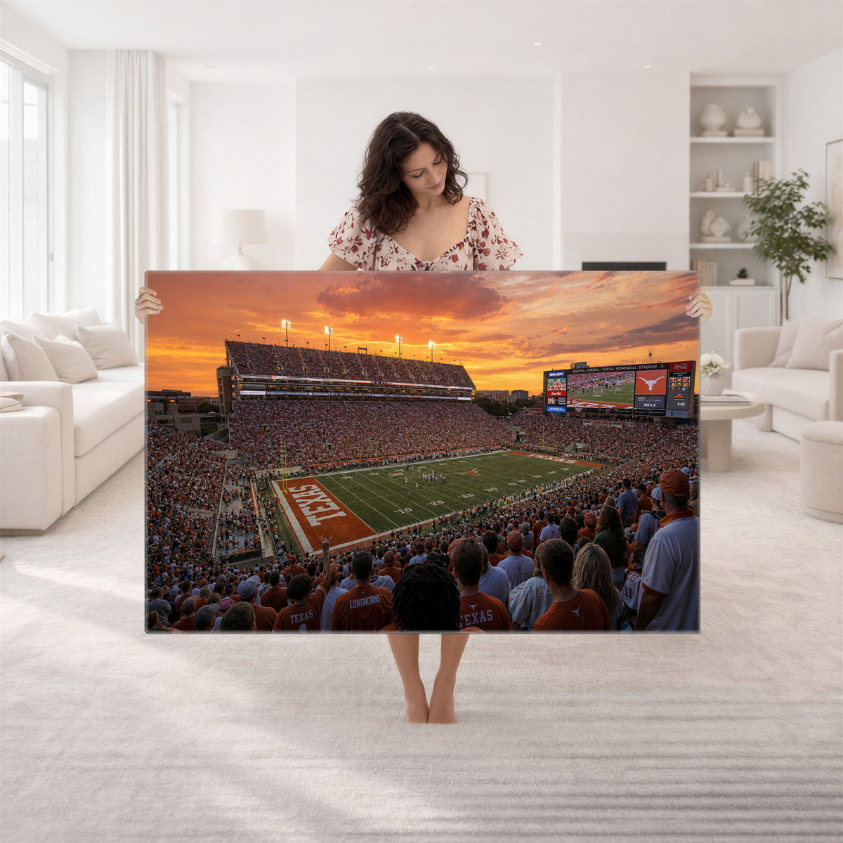 50466060-MGV-CV-36X24 - Stadium Wall Art Canvas Print