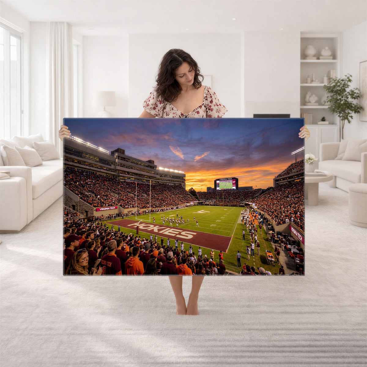 87141841-MGV-CV-36X24 - Stadium Wall Art Canvas Print