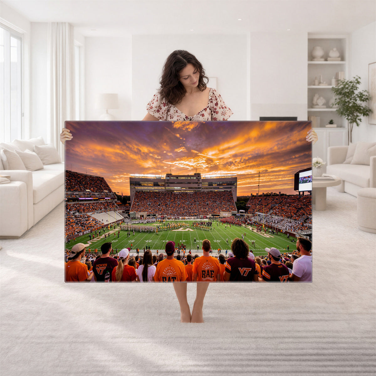 25873880-MGV-CV-36X24 - Stadium Wall Art Canvas Print
