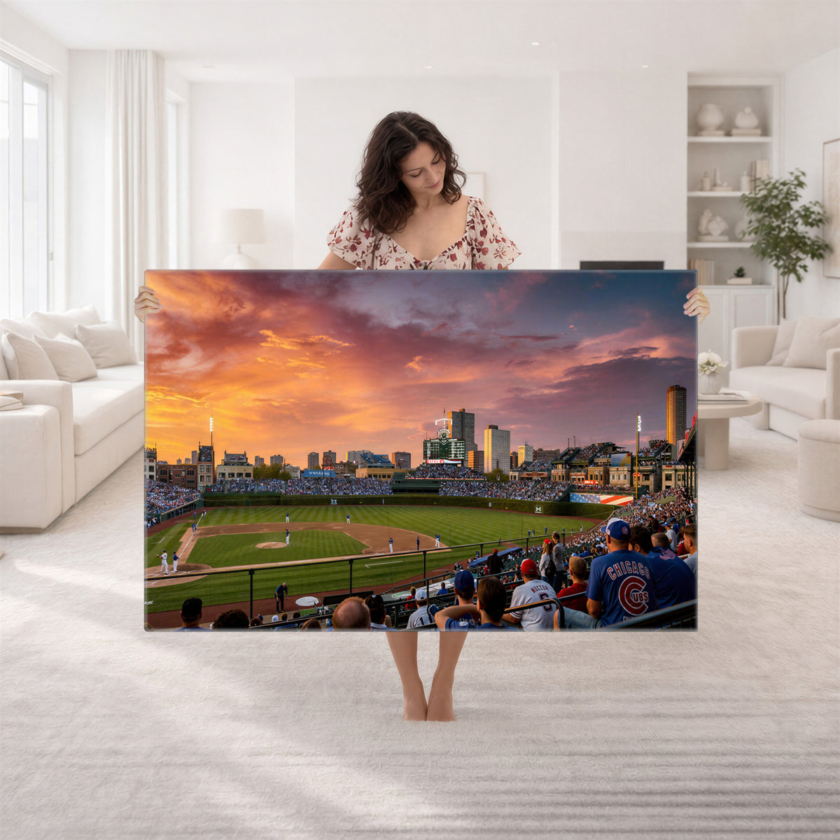 94073020-MGV-CV-36X24 - Stadium Wall Art Canvas Print