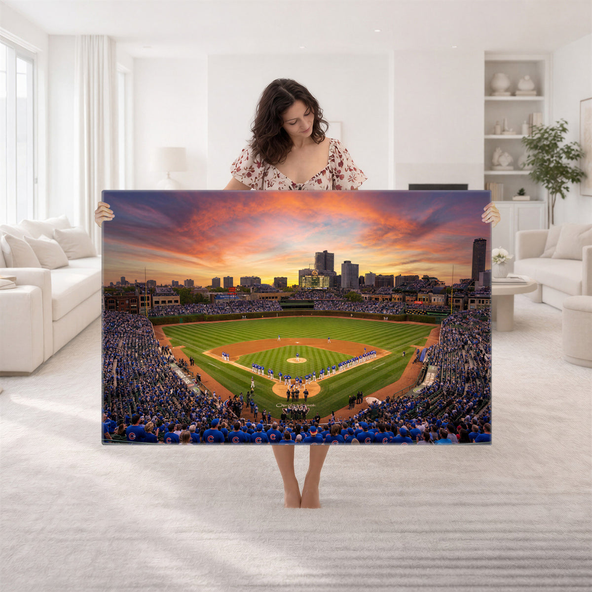 42812246-MGV-CV-36X24 - Stadium Wall Art Canvas Print