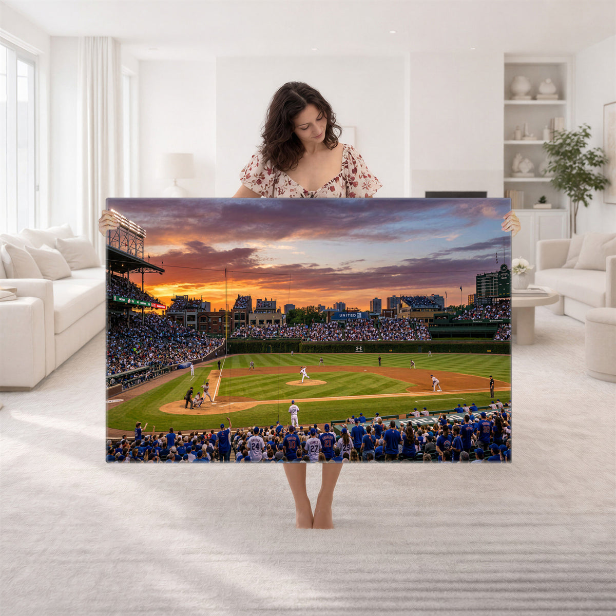 71103551-MGV-CV-36X24 - Stadium Wall Art Canvas Print