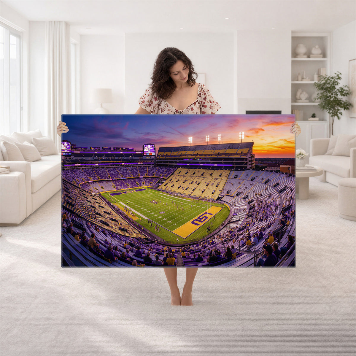 21378512-MGV-CV-36X24 - Stadium Wall Art Canvas Print