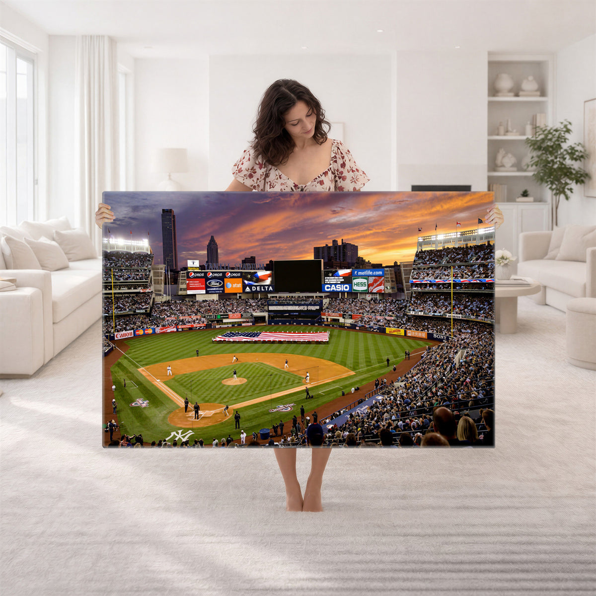 39000124-MGV-CV-36X24 - Stadium Wall Art Canvas Print