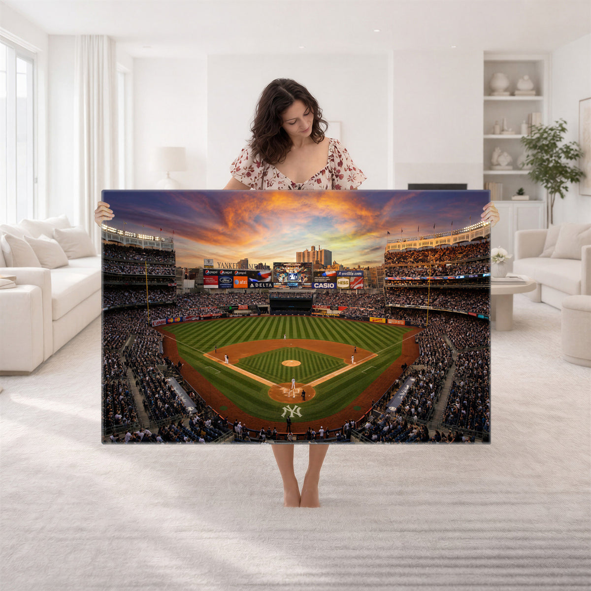 71157927-MGV-CV-36X24 - Stadium Wall Art Canvas Print