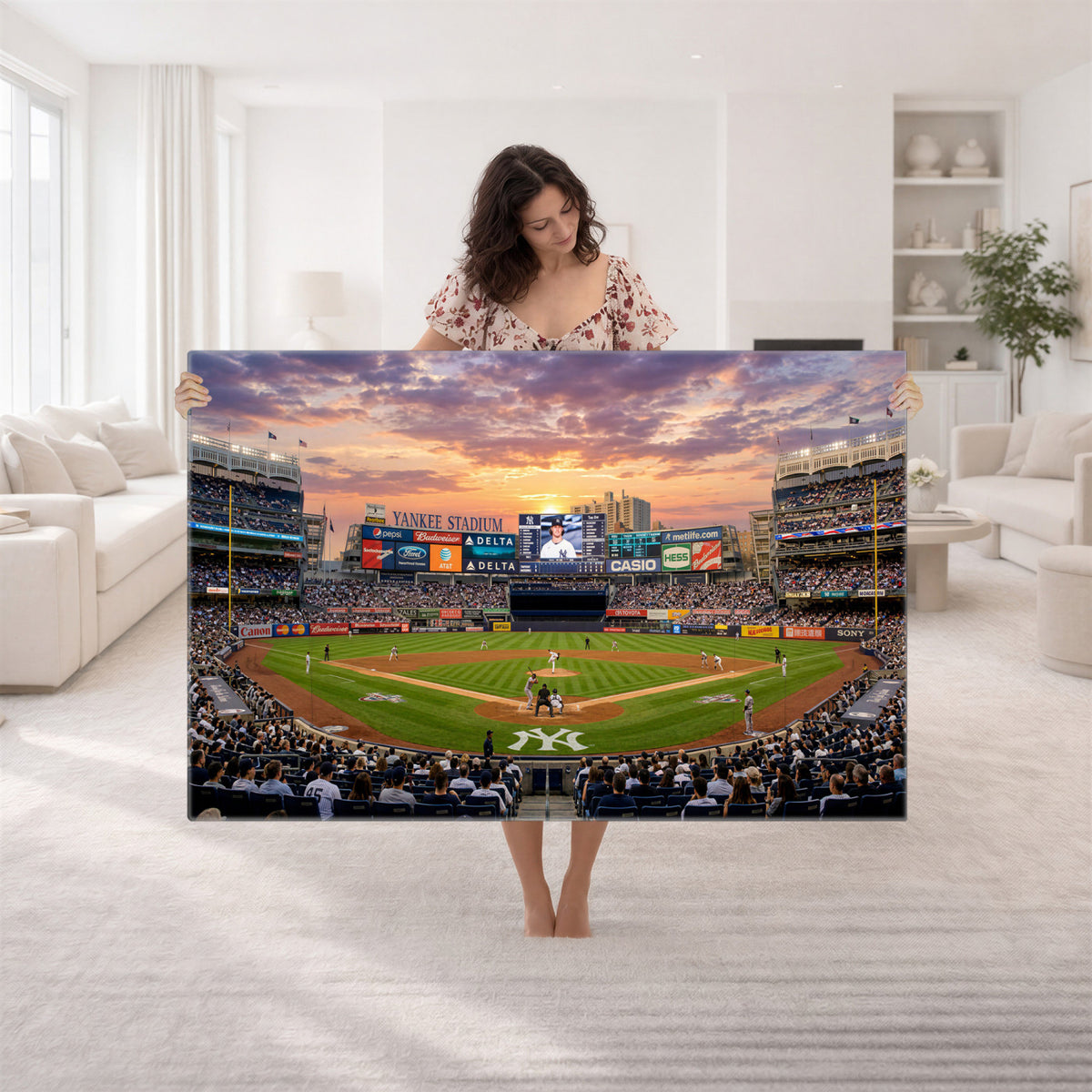 26297292-MGV-CV-36X24 - Stadium Wall Art Canvas Print