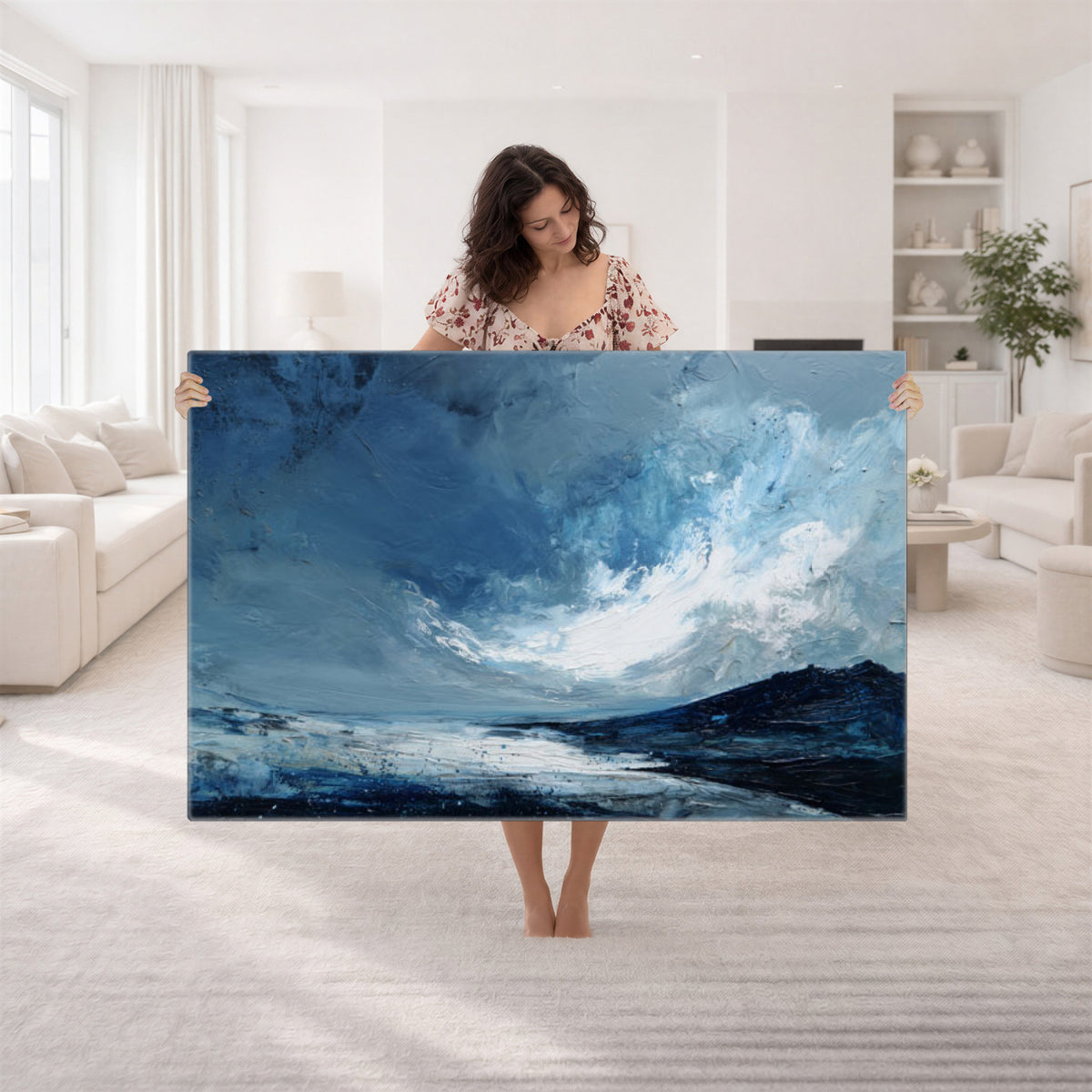 66685630-_Poster-30x20 - Extra Large Abstract Wall Art Canvas Print
