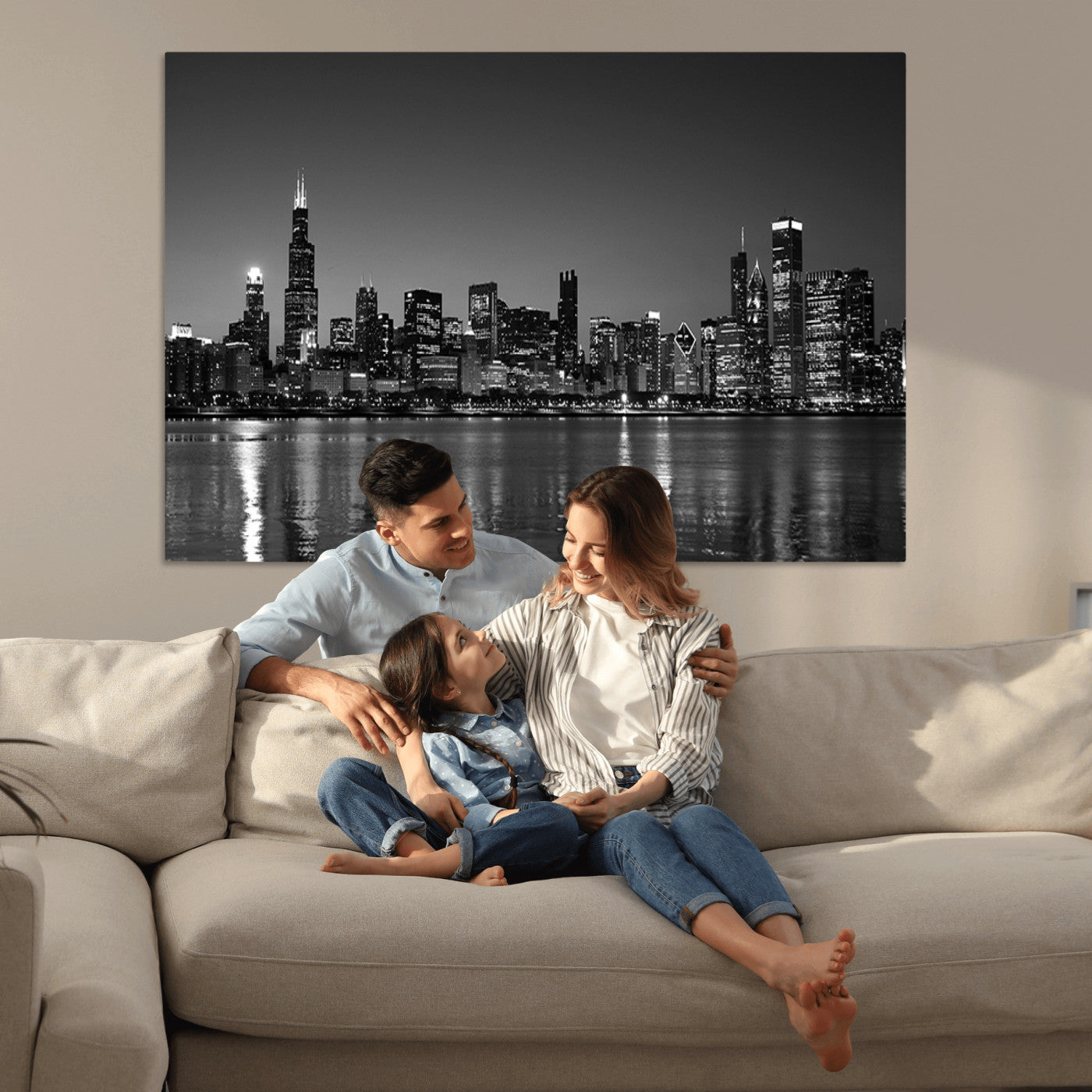 67435-MGV-CV-36X24-Chicago Wall Art Canvas Print