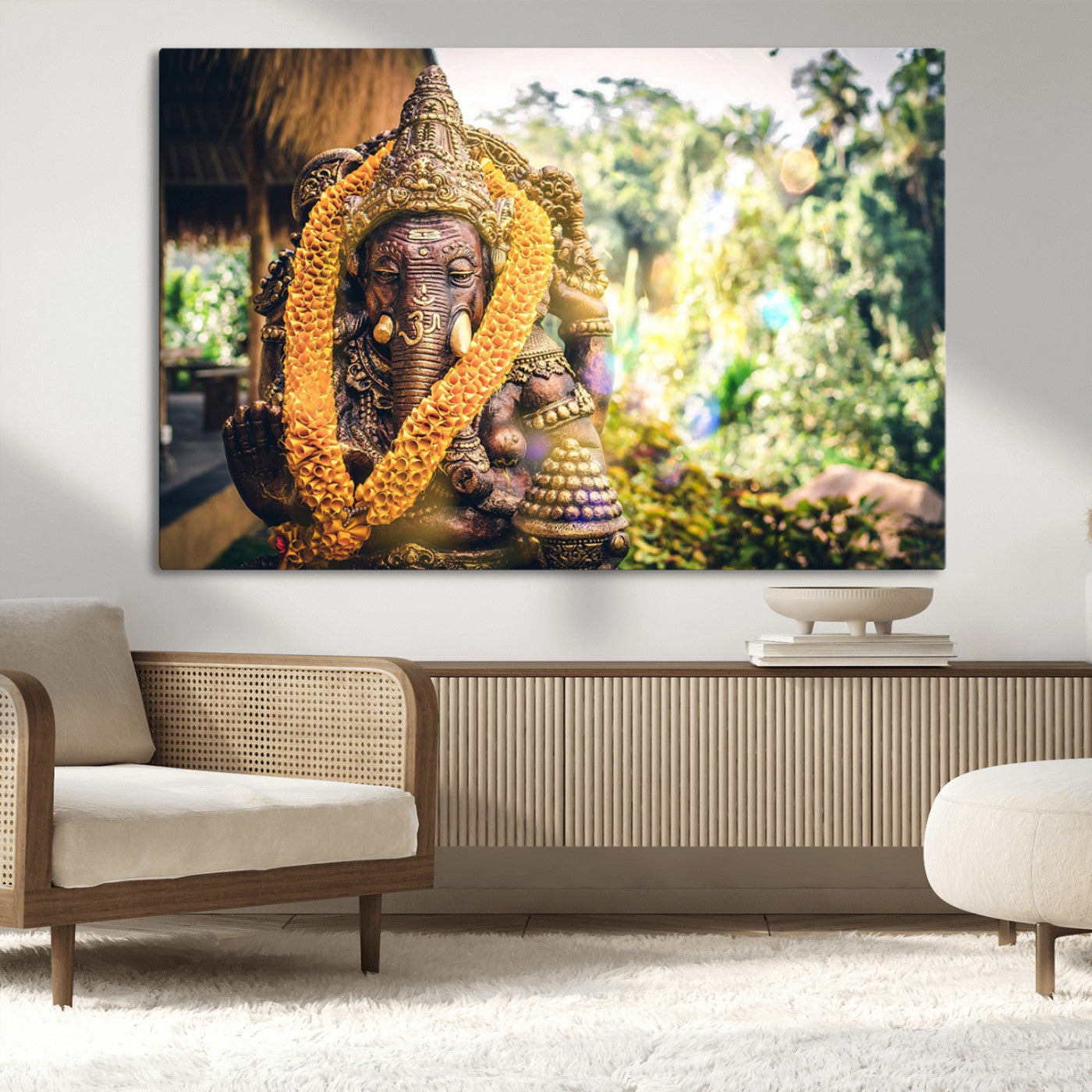 MGV-CV-36X24 - Hinduism Statue Wall Art Canvas Print