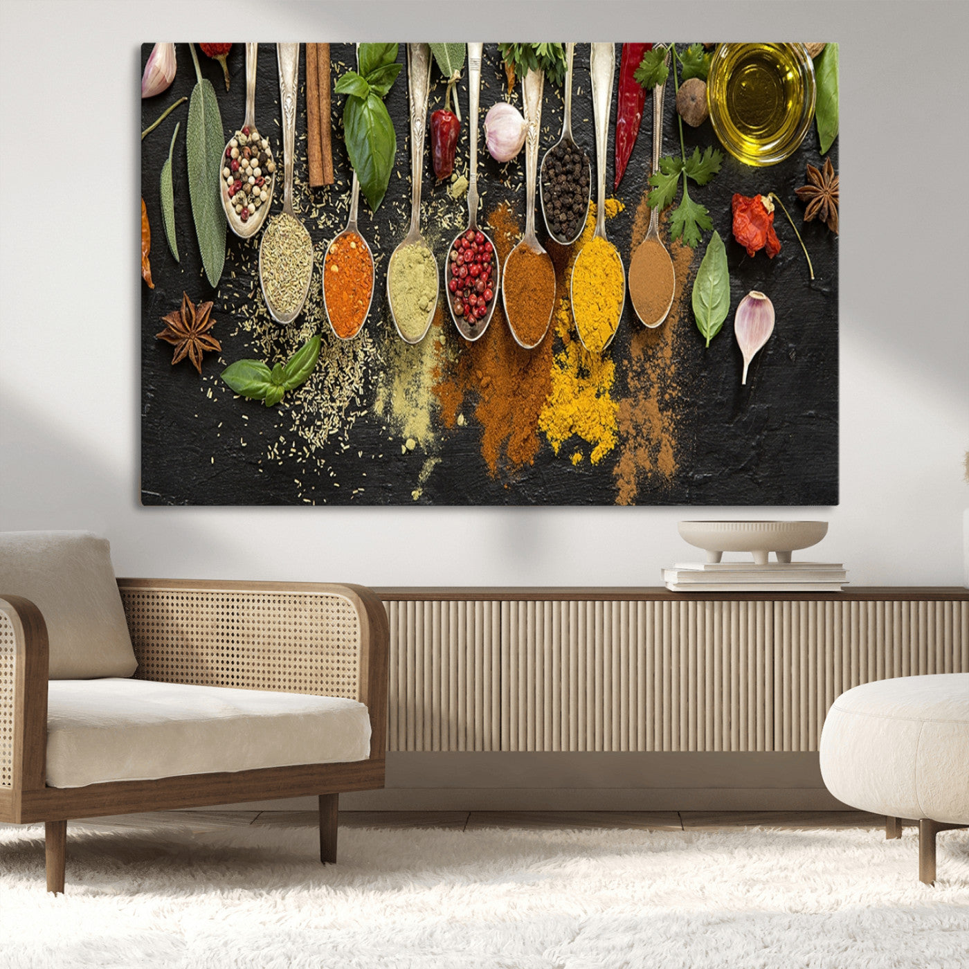 MGV-CV-36X24 - Spices Wall Art Canvas Print