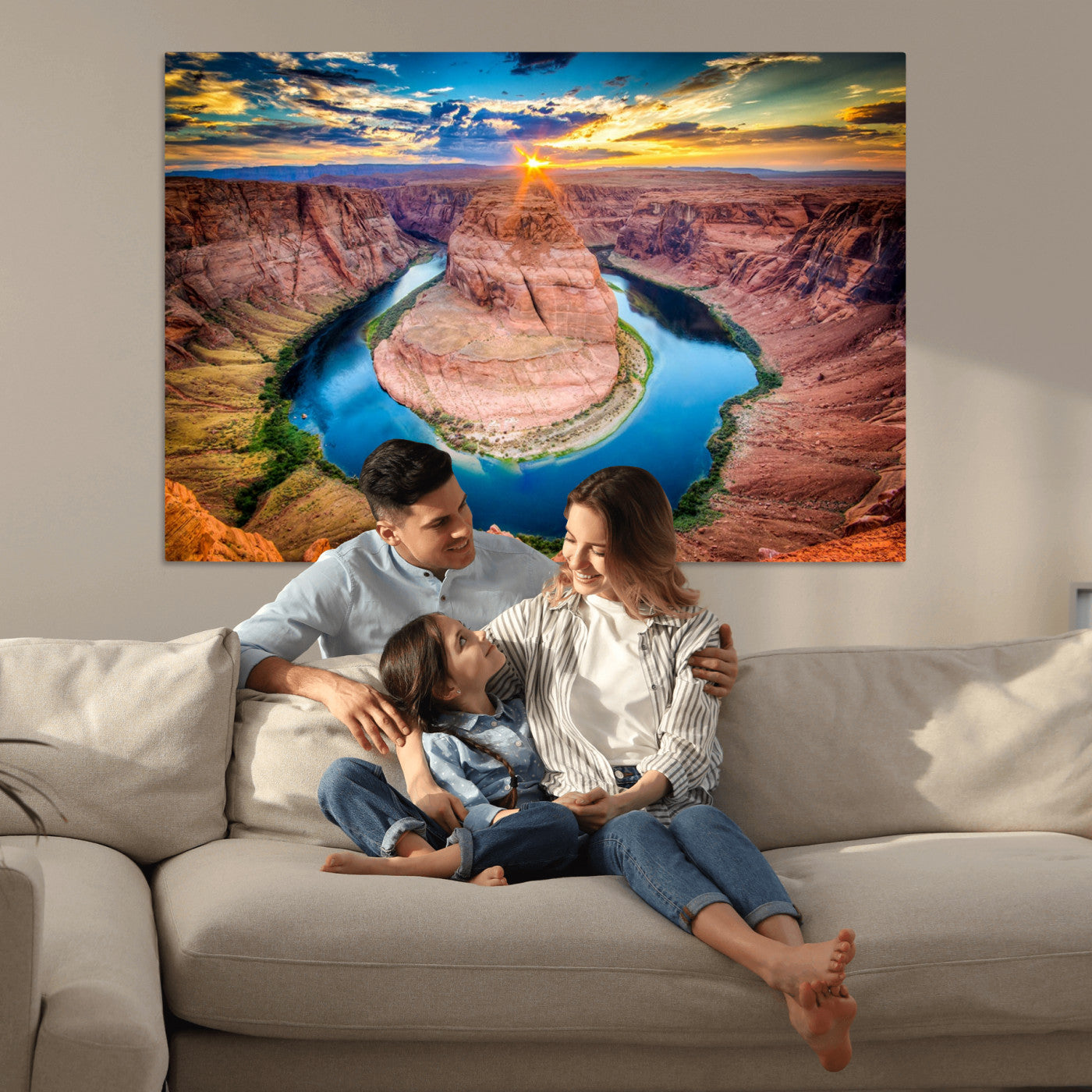 80407-MGV-CV-36X24-Grand Canyon Wall Art Canvas Print