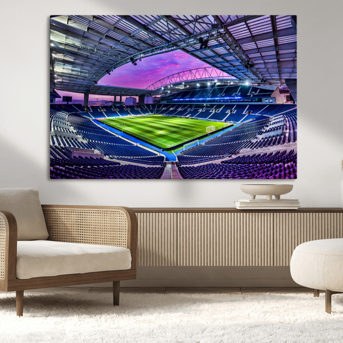 MGV-CV-36X24 - FC Porto Soccer Team Print Canvas- Dragon Stadium Wall Art Canvas Print