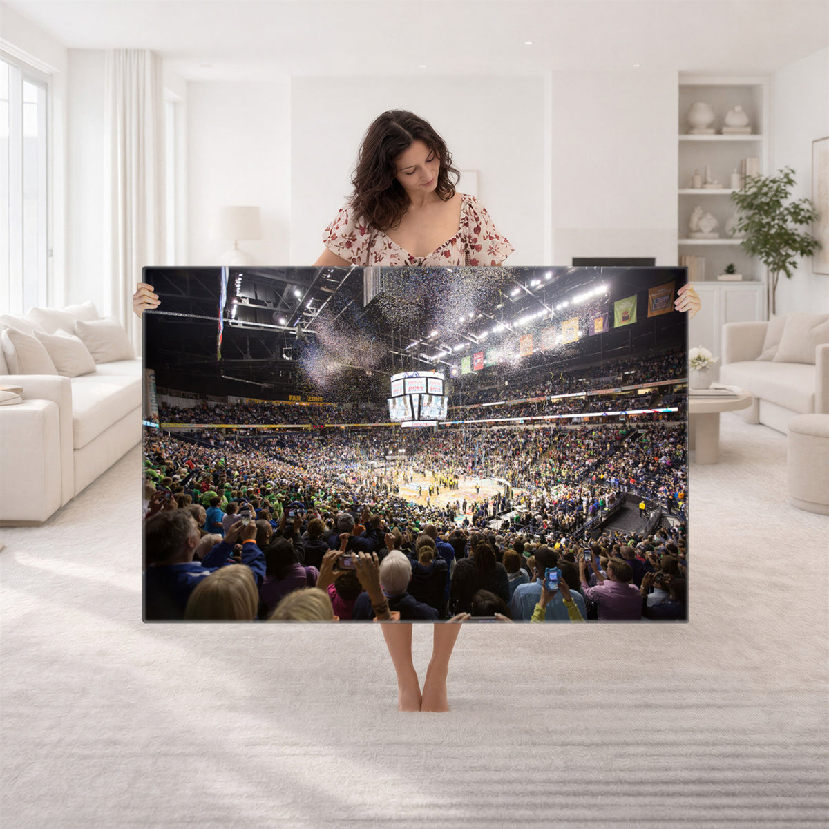 66251-MGV-CV-36X24 - Bridgestone Arena Wall Art Canvas, Nashville Predators