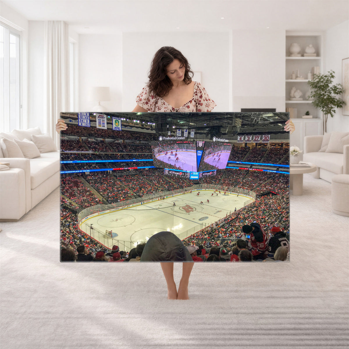 29638-MGV-CV-36X24 - Prudential Center Newark New Jersey Devils Hockey Stadium