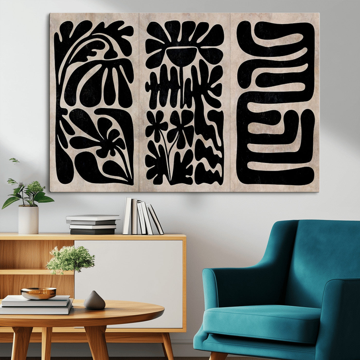 MGV-CV-36X24 - Canvas Print Wall Art Abstract Illustrs Art Boho