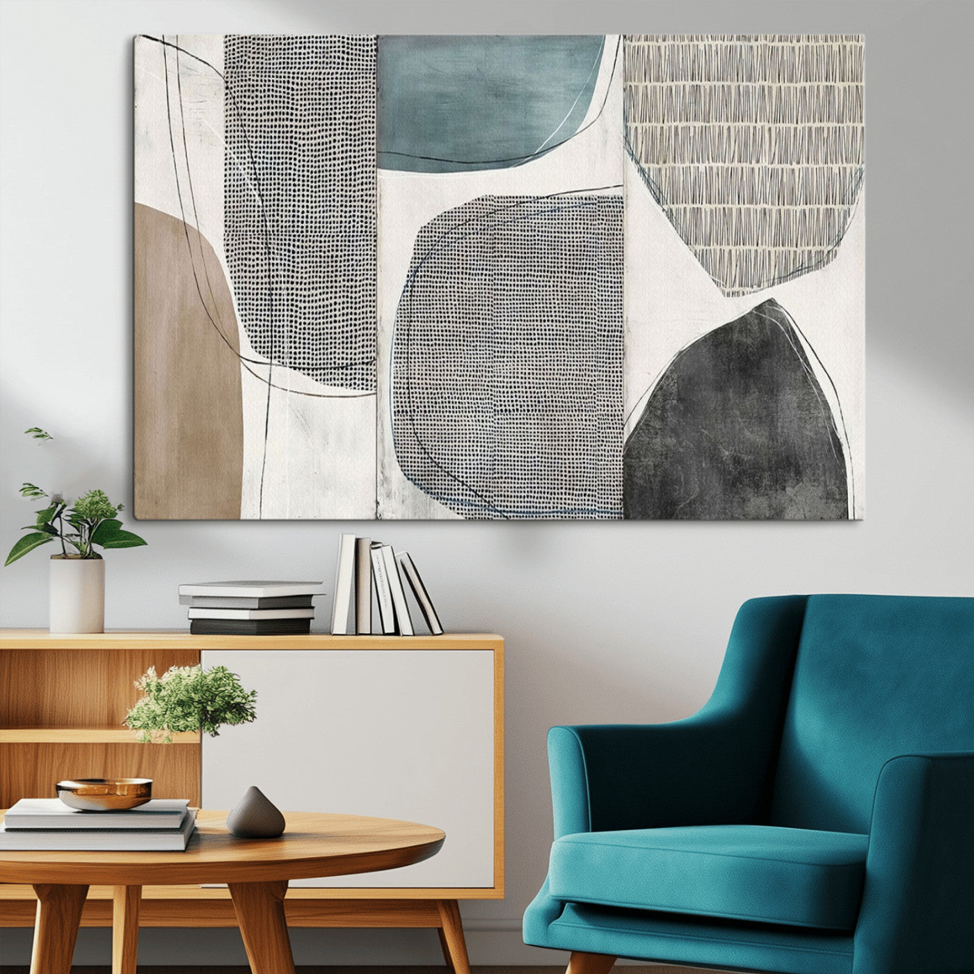 MGV-CV-36X24 - Canvas Print Wall Art Abstract Illustrs Art Boho