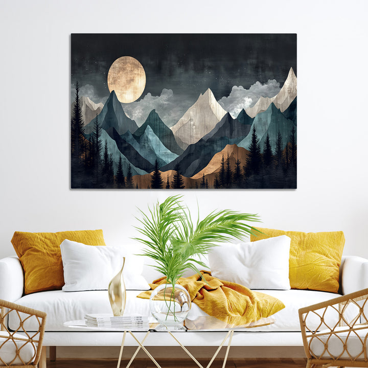 Framed Wall Art Canvas Print