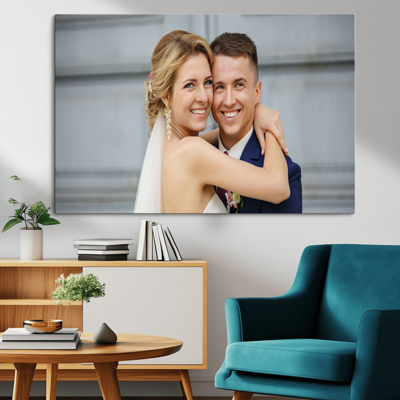MGV-CV-36X24 - Create Your Own Photo Framed Canvas Print - Custom Personalized Wall Art Print for Gift
