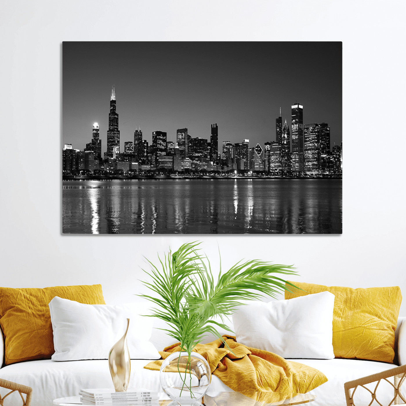67435-MGV-CV-36X24-Chicago Wall Art Canvas Print