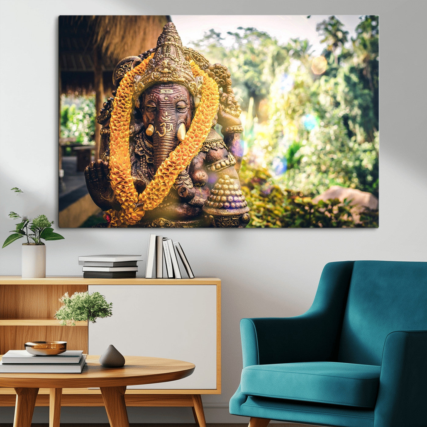 MGV-CV-36X24 - Hinduism Statue Wall Art Canvas Print