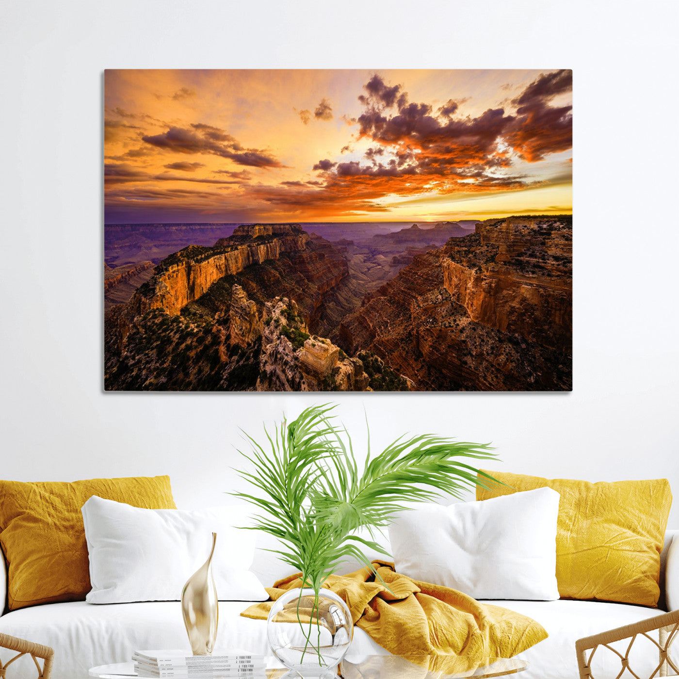 68507-MGV-CV-36X24-Grand Canyon Wall Art Canvas Print