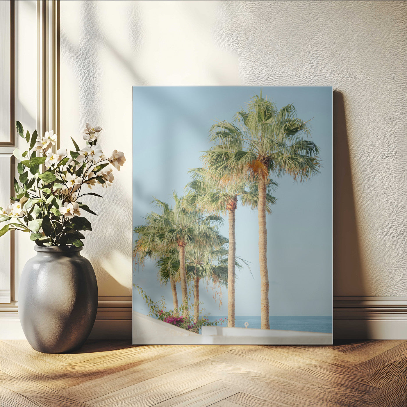 MGV-CV-24X36 - Tropical Ocean Canvas Print – Beach Coastal Wall Art Canvas Print, Framed Nautical Decor for Home,