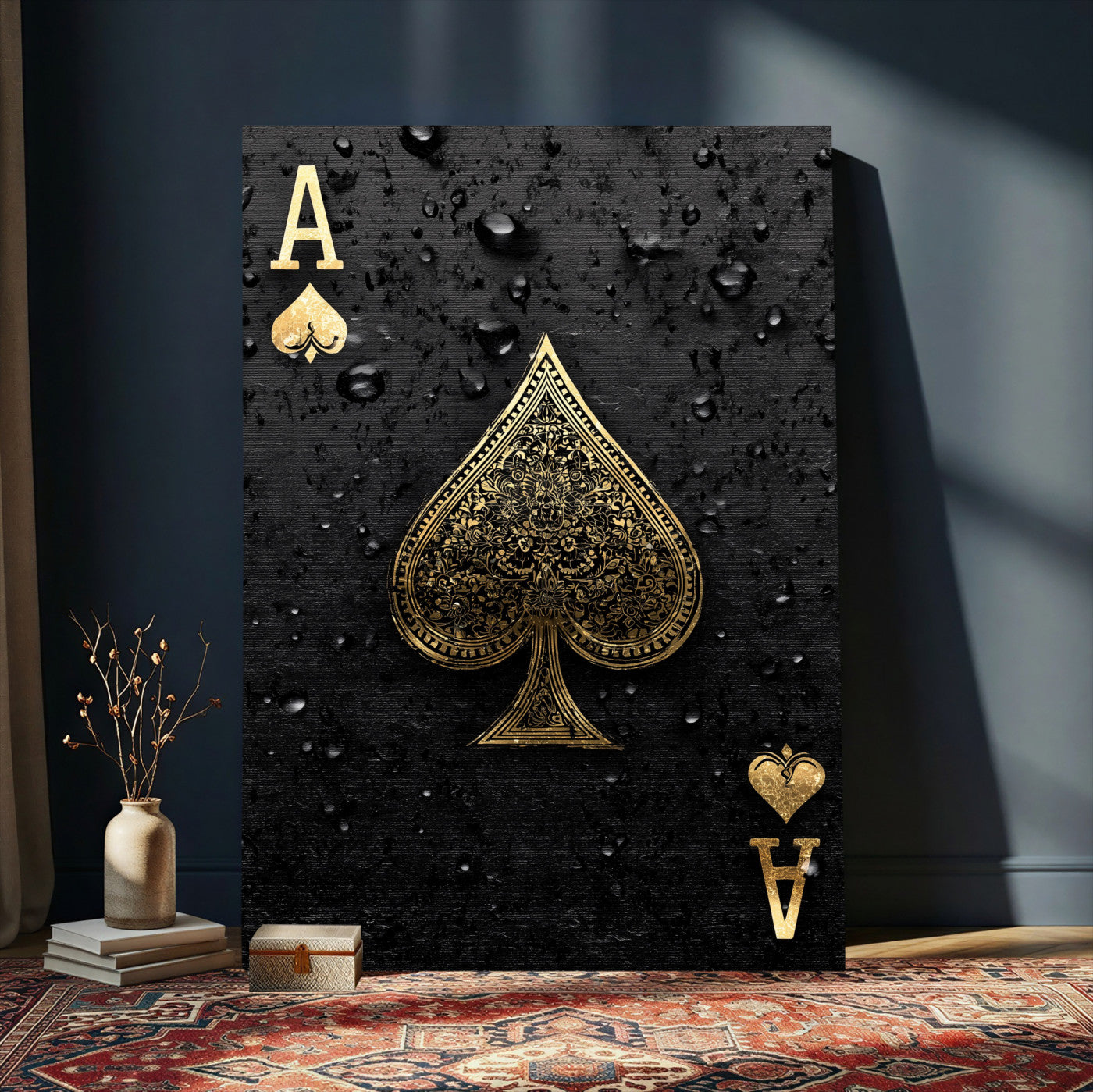 85998187-MGV-CV-24X36 - Game Card Wall Art Canvas Print