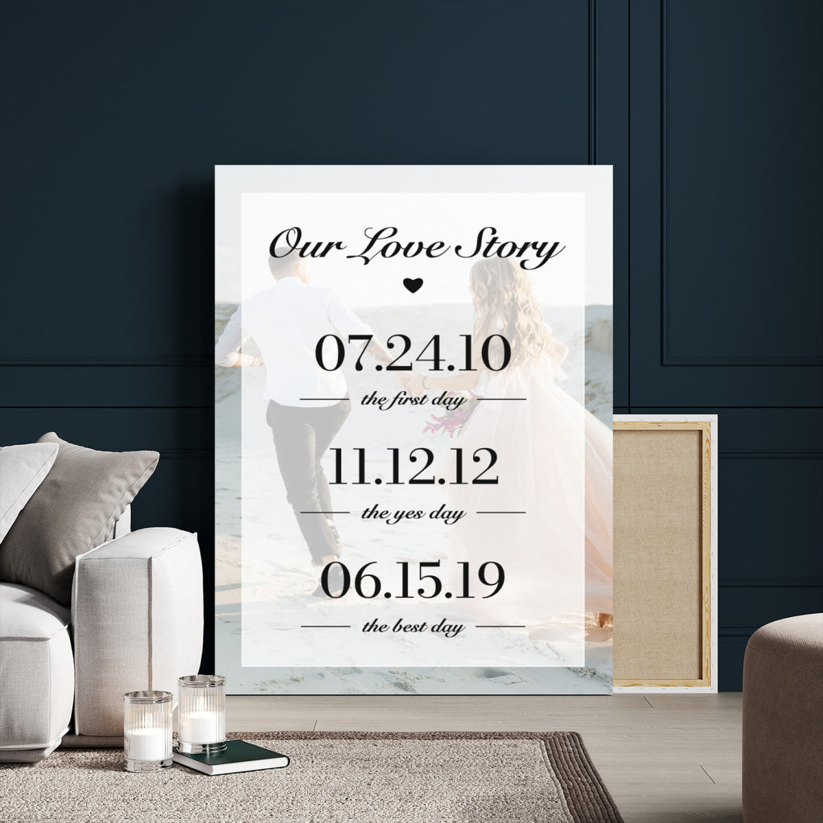 96475288PlakD-_Poster-30x20 - Custom Photo Canvas Print, Personalized Picture Wall Art, Your Image on Canvas